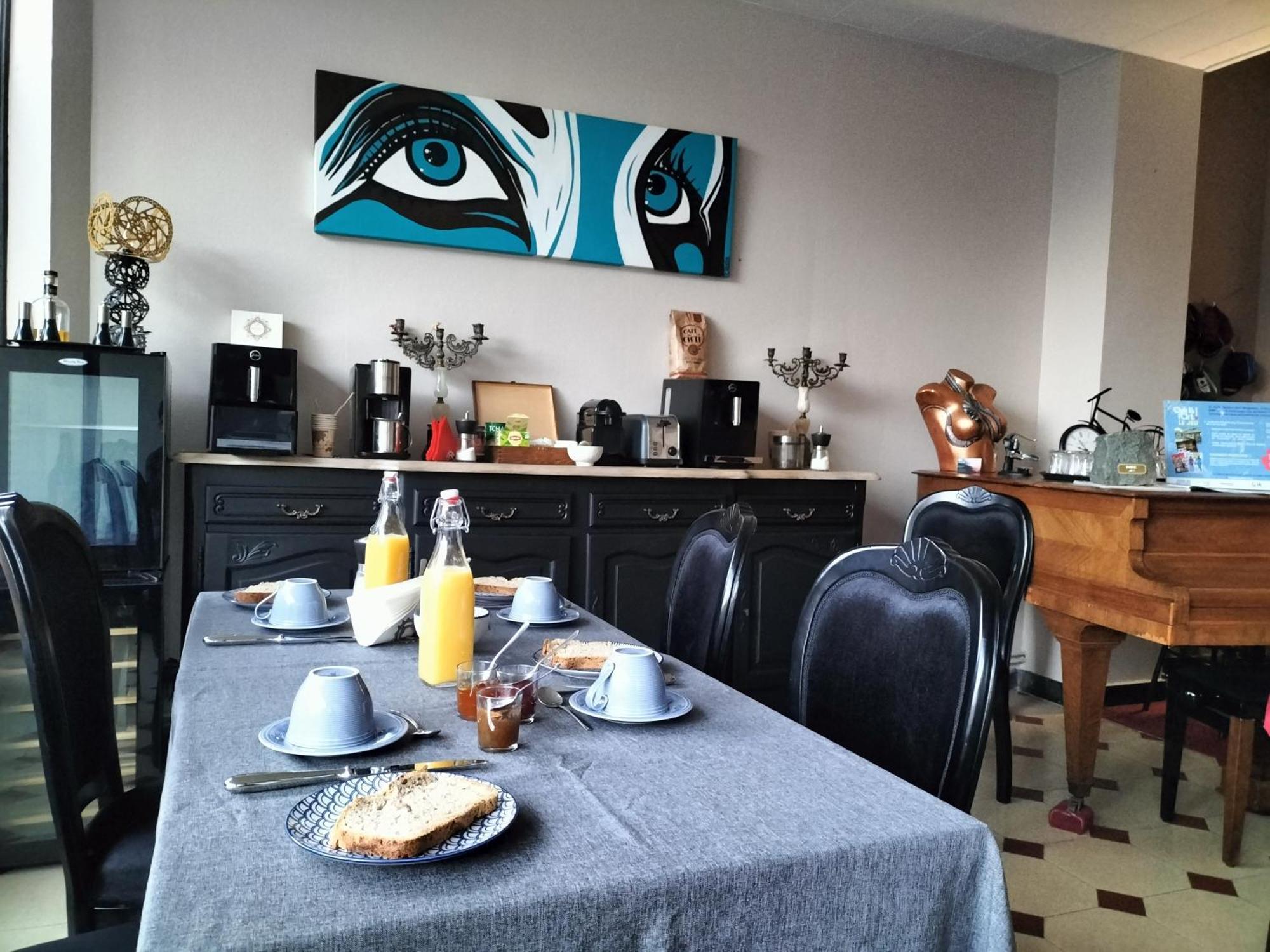 La Maison Bleue De Roubaix Eksteriør bilde