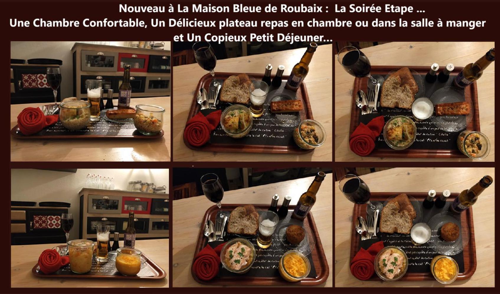 La Maison Bleue De Roubaix Eksteriør bilde